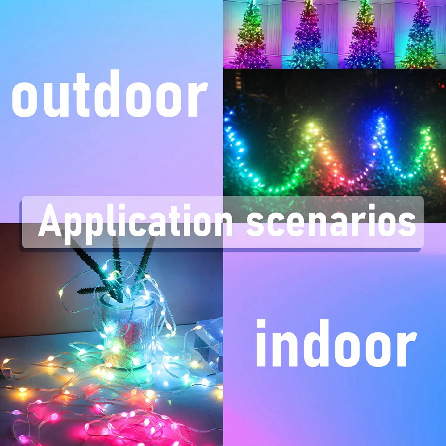 Luces Navideñas RGB
